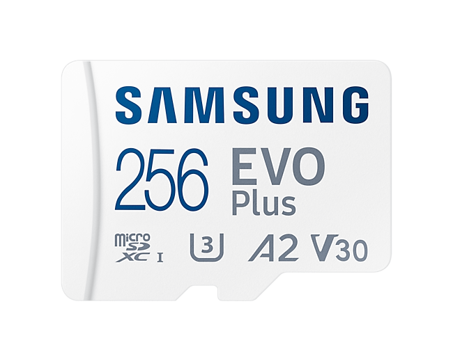 Samsung EVO Plus 256GB MicroSD Card